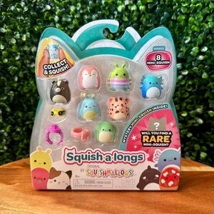 Squish-a-longs by Squishmallows Series 3 8-Pack with Miss Vi the Axolotl